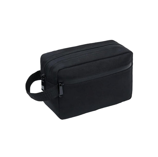 Skeermes - Small Black Shaving Dopp Kit