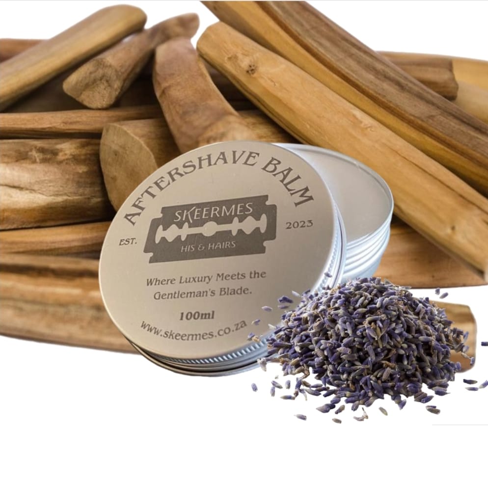 Skeermes BeeNatur Lux – Lavender & Sandalwood Aftershave Balm