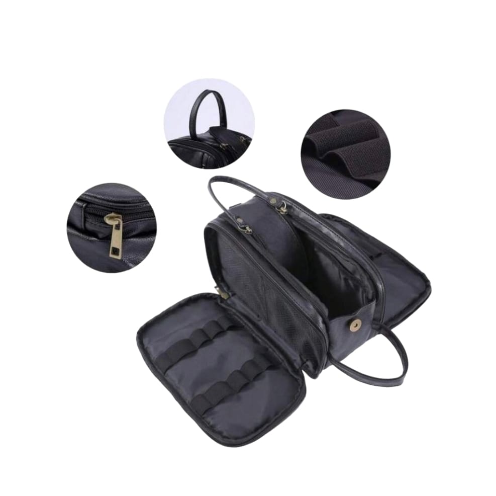 Skeermes - Black Medium Shaving Toiletry Bag