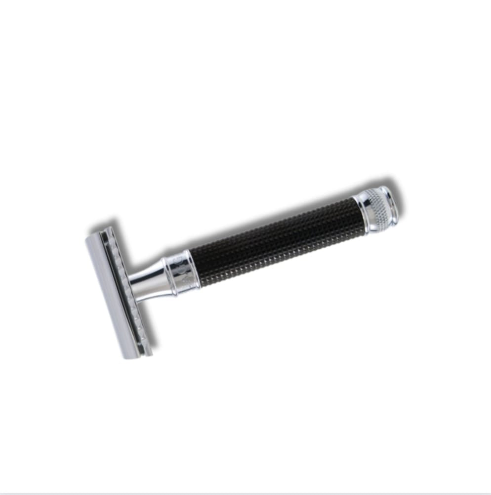 Edwin Jagger – DE89 Black Chrome 3D Diamond DE Safety Razor