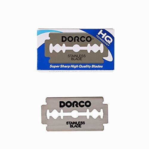 Dorco Stainless Steel - Double Edge Safety Razor Blades