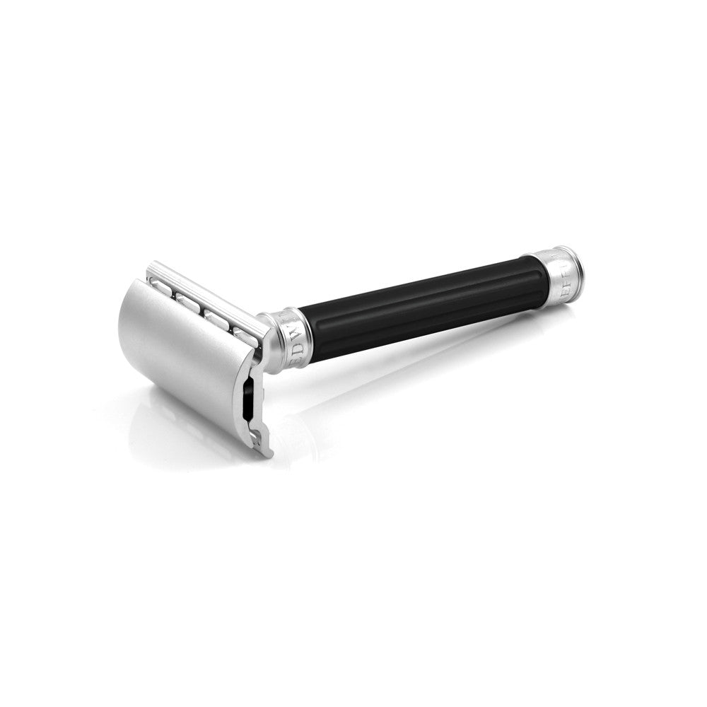 Edwin Jagger – 3ONE6 Stainless Steel Black DE Safety Razor