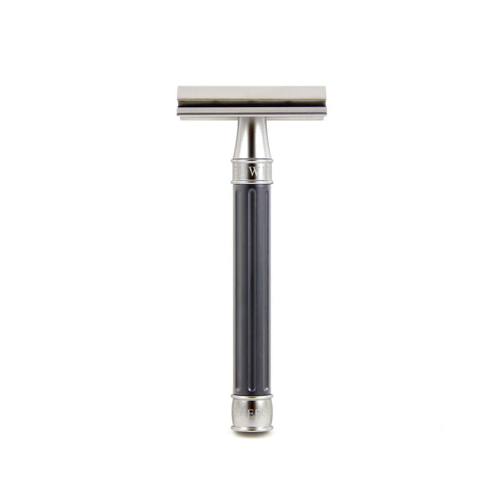 Edwin Jagger - 3ONE6 Stainless Steel Gunmetal DE Safety Razor