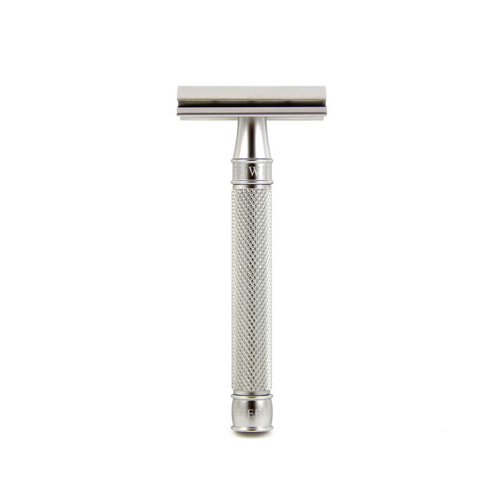 Edwin Jagger – 3ONE6 Stainless Steel Knurled DE Safety Razor