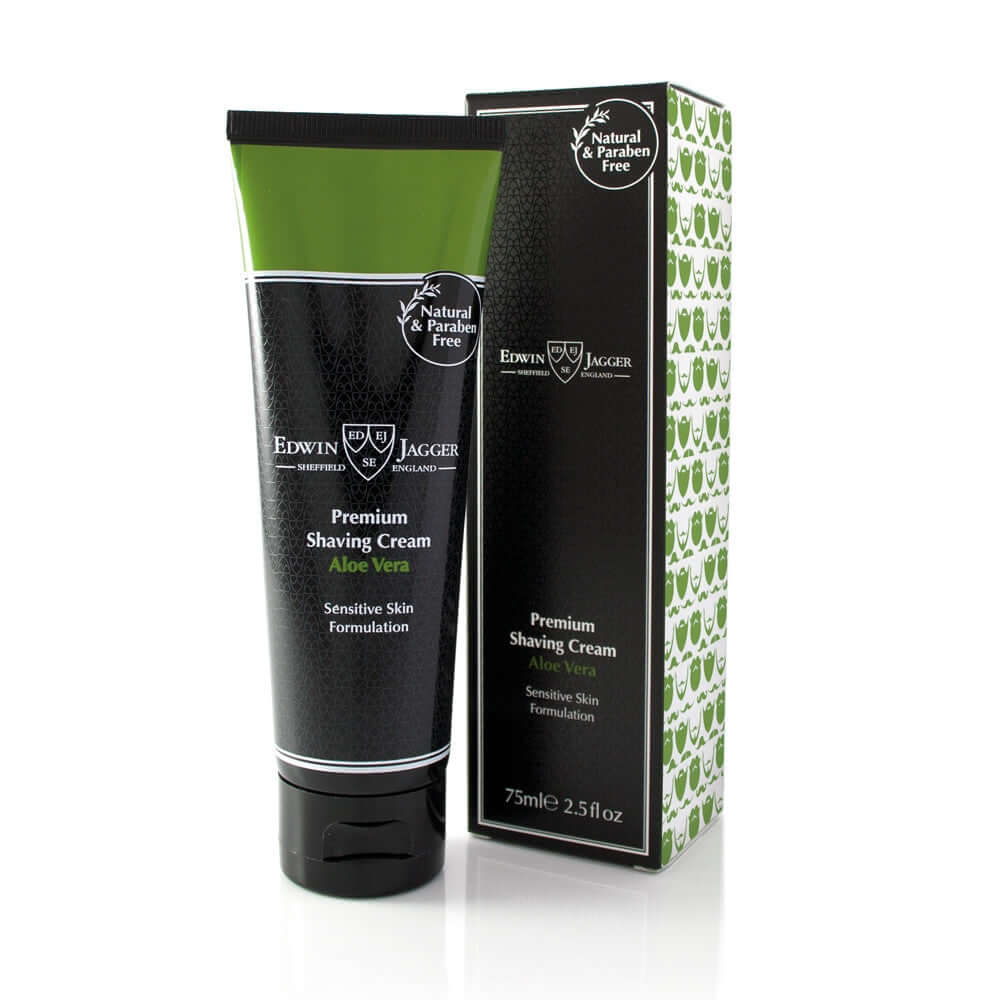 Edwin Jagger – Aloe Vera Shaving Cream 75ml Tube