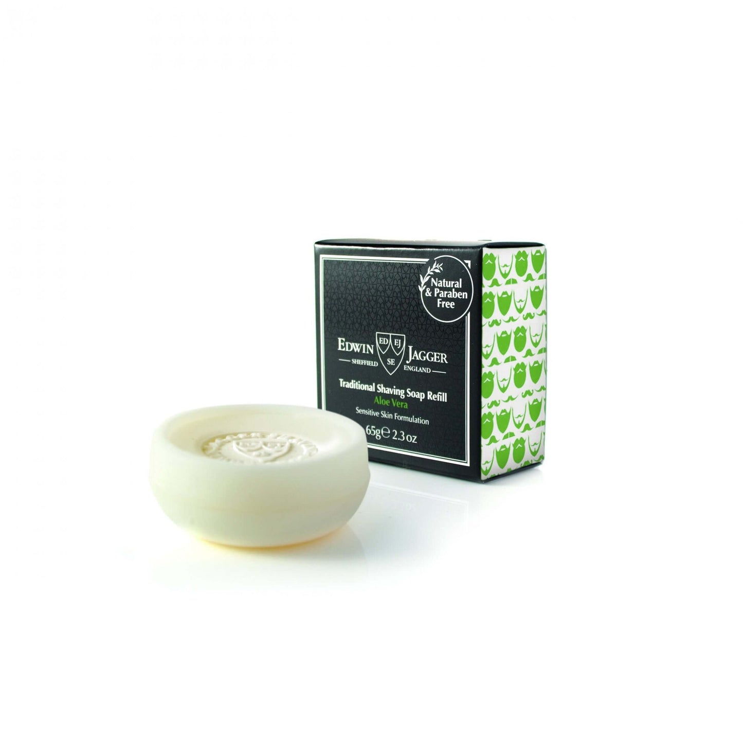 Edwin Jagger – Aloe Vera Shaving Soap Refill 65g