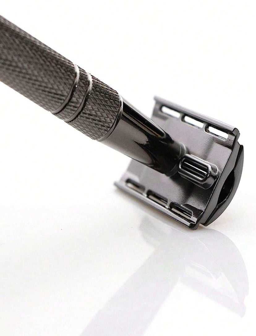 Skeermes - Masculine Gunmetal DE Safety Razor