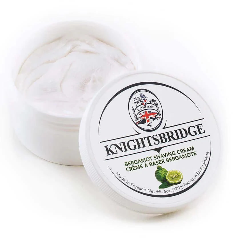 Knightsbridge - Bergamot Shaving Cream 170g Tub