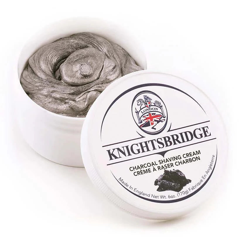 Knightsbridge - Charcoal Shaving Cream 170g Tub