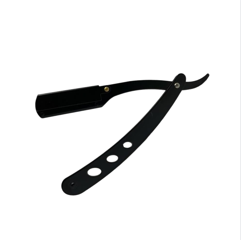 Skeermes - Black Pure Edge Straight Razor