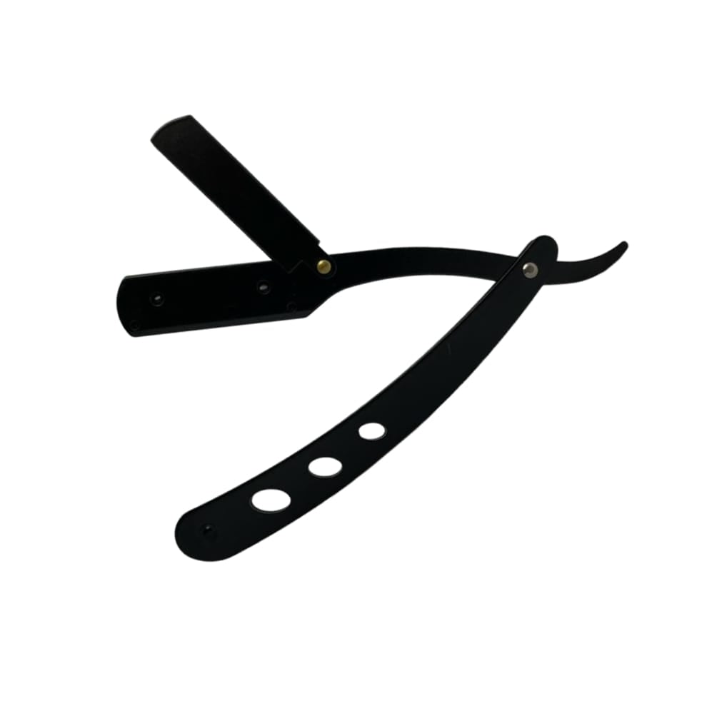 Skeermes - Black Pure Edge Straight Razor