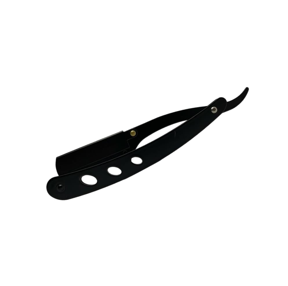 Skeermes - Black Pure Edge Straight Razor