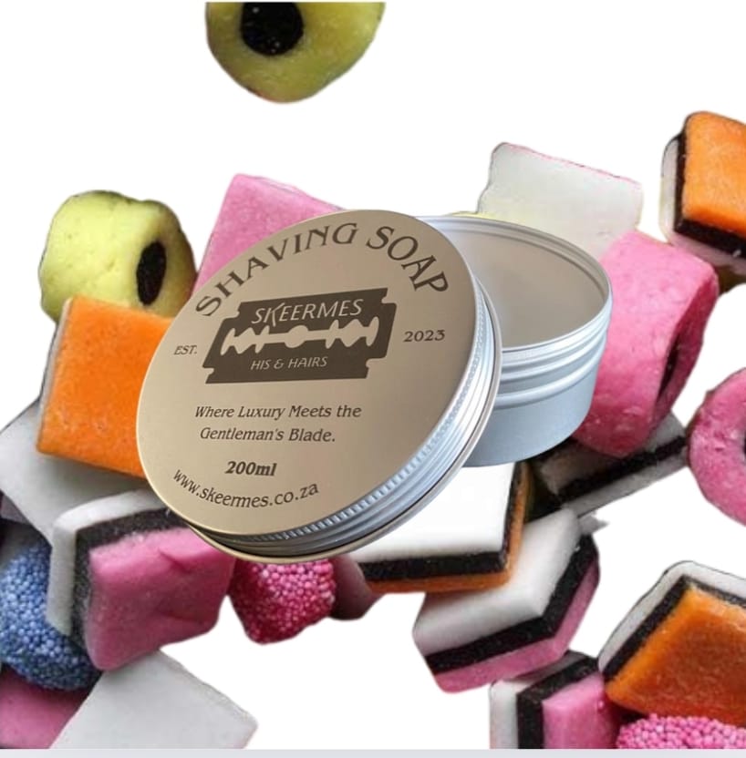 Skeermes Liquorice - 'Allesoorte' Shaving Soap