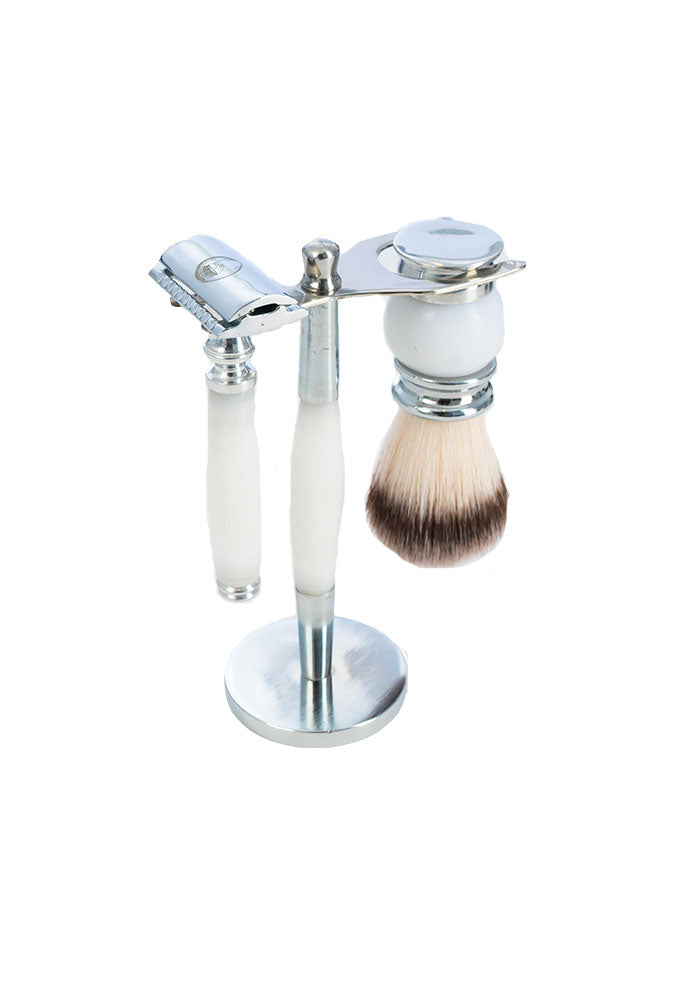 Quartz - Double Edge Safety Razor Shaving Set