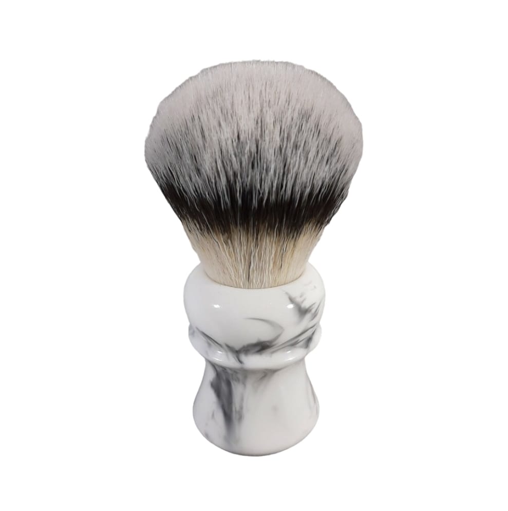 Yaqi - Everest White Marble Synthetic Shaving Brush