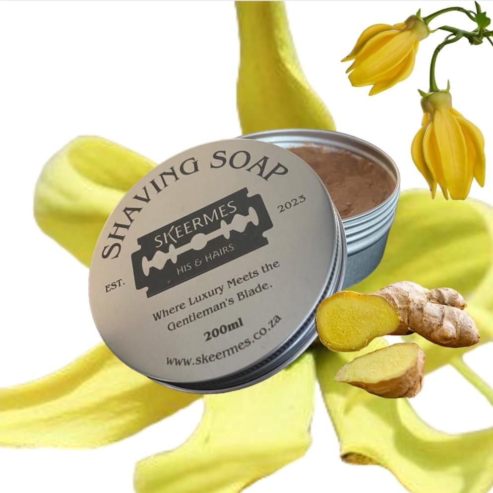 Skeermes Naturally SweetBliss - Ylang Ylang & Ginger Shaving Soap