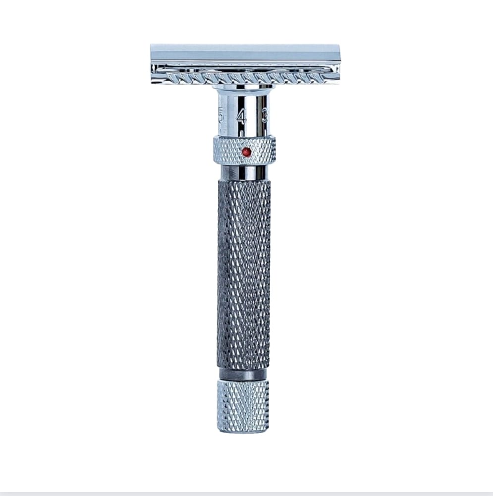 YAQI - The Final Cut Gunmetal Adjustable DE Safety Razor