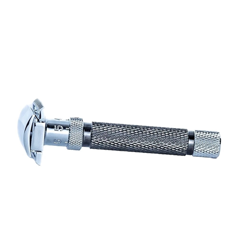 YAQI - The Final Cut Gunmetal Adjustable DE Safety Razor